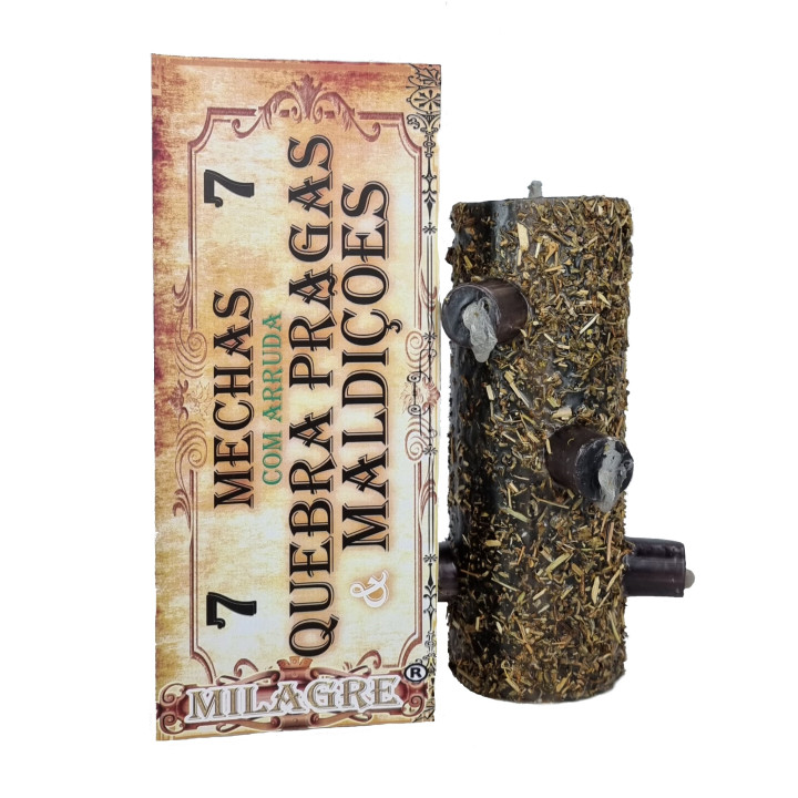 velone 7 fiamme arruola – spezza maledizioni - candela