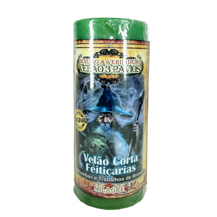 candela a tre fiamme – taglia stregoneria