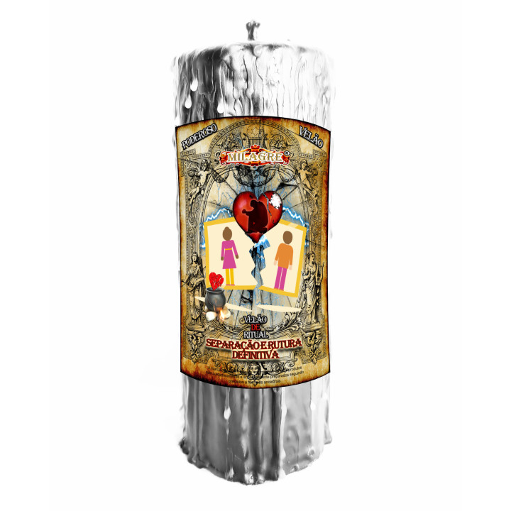 Candela di Rituale - Candela Rottura/Separazione
