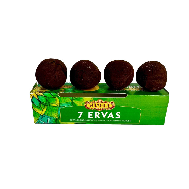 Bombitas de Defumação Milagre – 7 Ervas | Limpeza e Proteção Energética