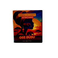 African Black Soap OSE DUDU 60g | Cleansing & Purification