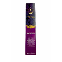 Amethyst Organic Incense with Natural Crystals | Peace & Spiritual Protection