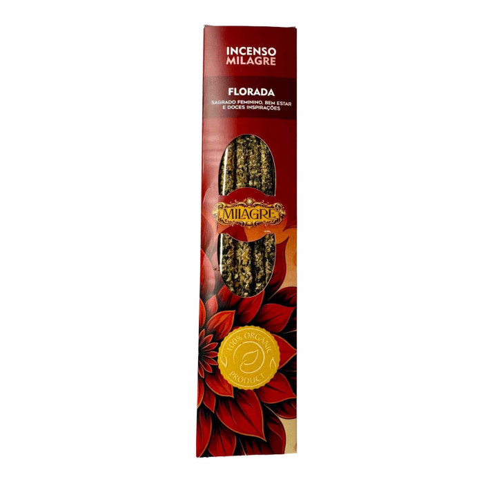 Organisches Florada-Räucherwerk Milagre 20g | Heilige Weiblichkeit & Inspiration