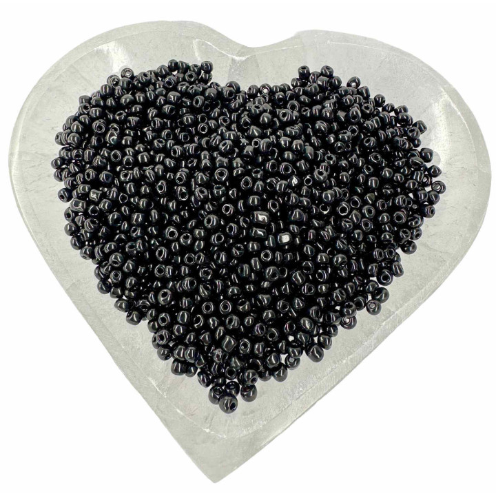 Perline Nere 220 g | Per Collane Spirituali e Artigianato