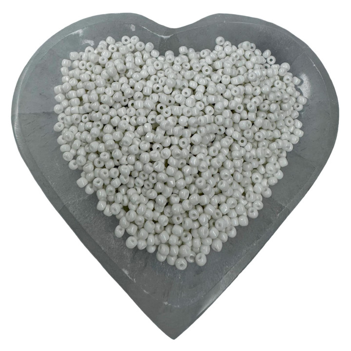Perline Bianche 220 g | Per Collane Spirituali e Artigianato