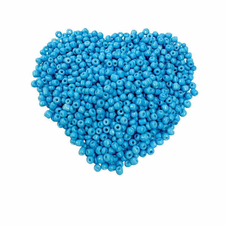 Perline Azzurro Chiaro 220 g | Per Collane Spirituali e Artigianato