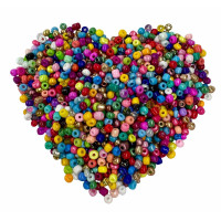 Perline Colorate 220g | Per Guide, Bracciali e Lavori Spirituali