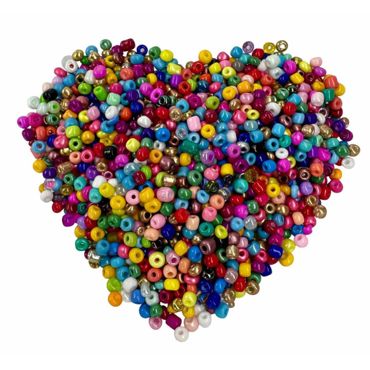 Perline Colorate 220g | Per Guide, Bracciali e Lavori Spirituali