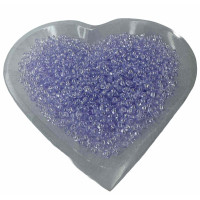 Perline Lavanda Traslucide 220g | Per Lavori Spirituali e Artigianali