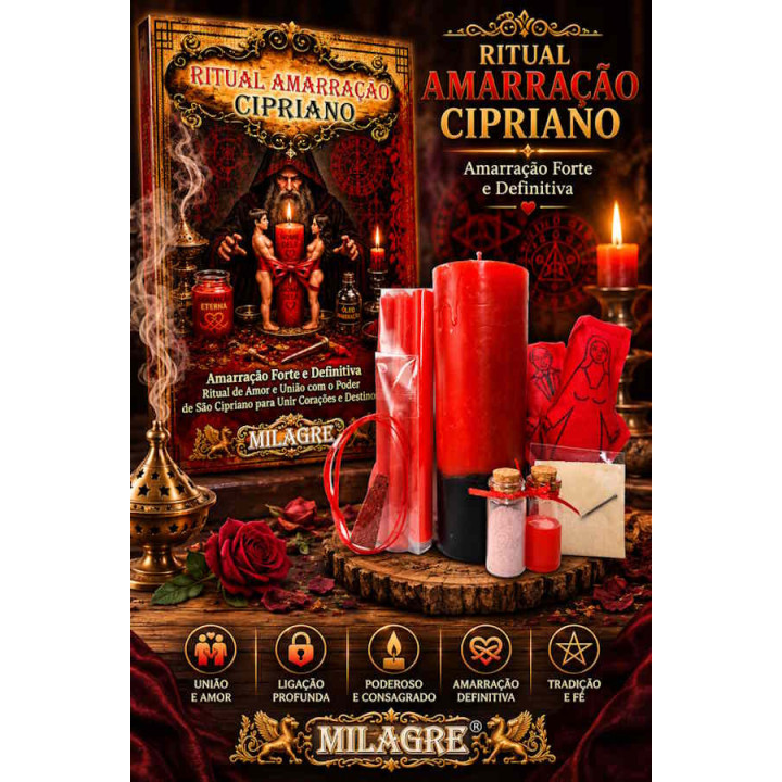Rituale di Legamento di San Cipriano | Amore e Unione
