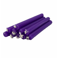 10 Purple Candles 15cm | Candles for Rituals & Spirituality