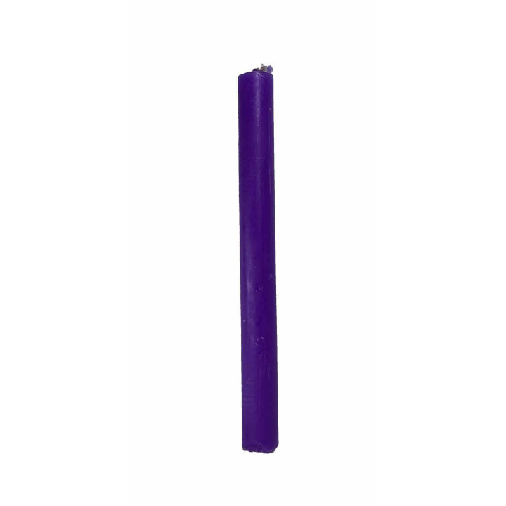 1 Vela Lilás 15cm | Vela para Rituais e Espiritualidade