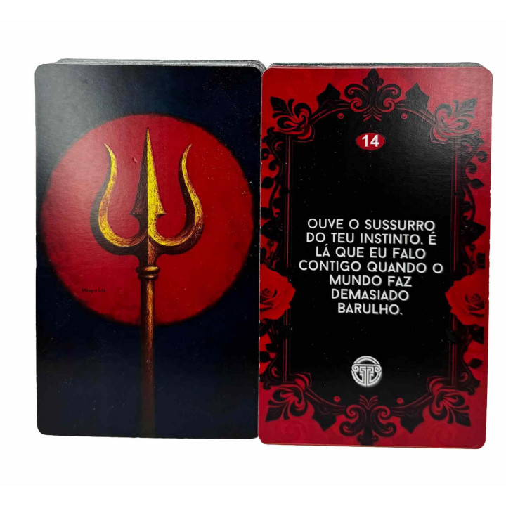 Baralho 77 Mensagens de Pomba Gira | 77 Cartas