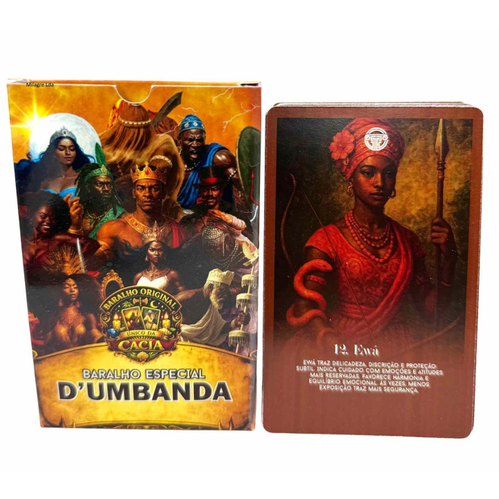 Baralho Especial de Umbanda – 40 Cartas dos Orixás