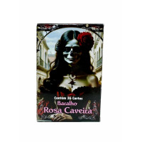 Baralho Rosa Caveira – 36 Cartas e Manual | Milagre