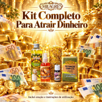 Kit Completo Para Atrair Dinheiro