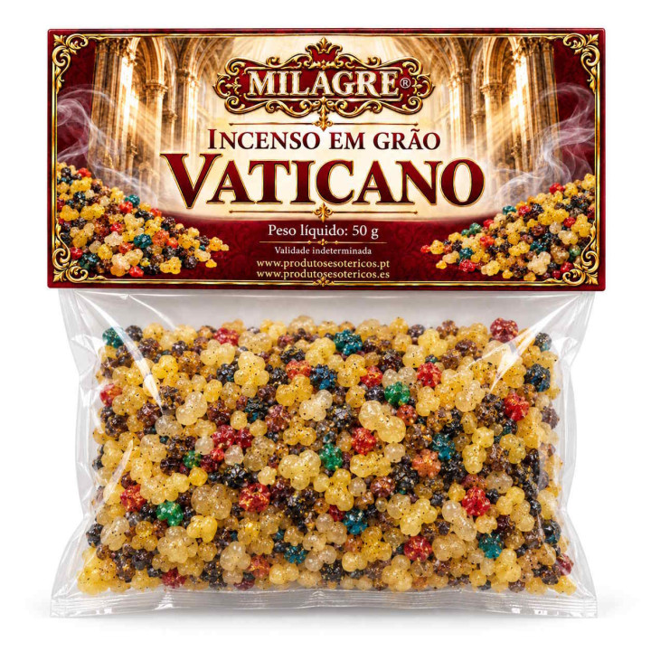 incenso grão – vaticano – 50gr
