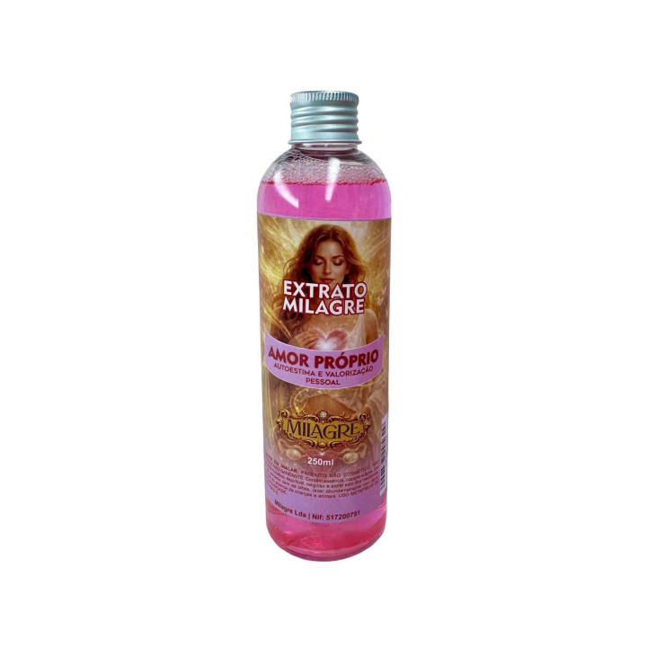 Banho Amor-Próprio 250ml – Autoestima e Confiança | Milagre