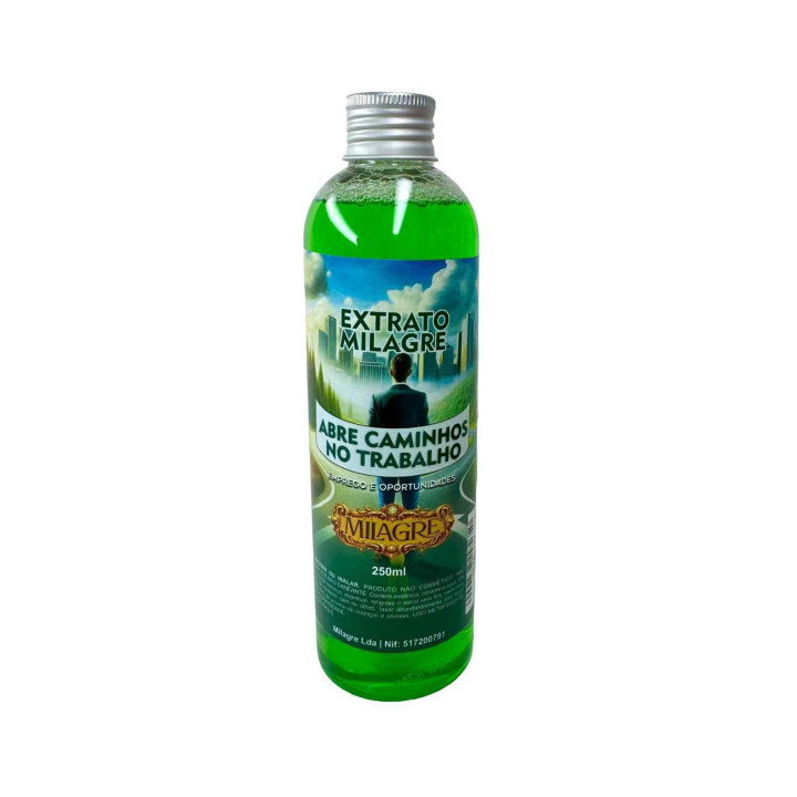 Banho Abre Caminho no Trabalho 250ml – Emprego | Milagre