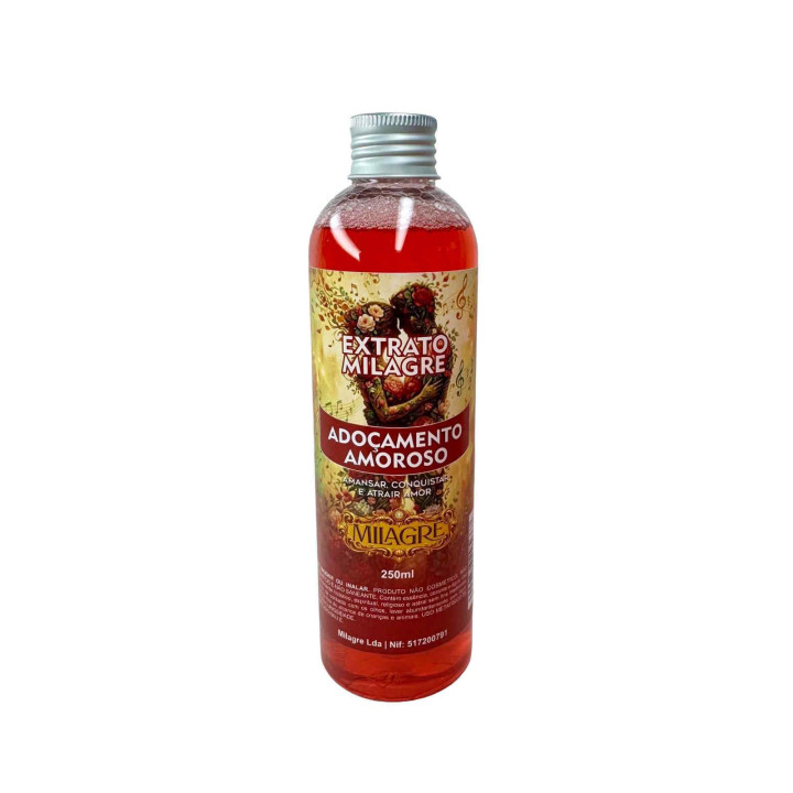 Banho Adoçamento Amoroso 250ml – Conquistar e Atrair | Milagre