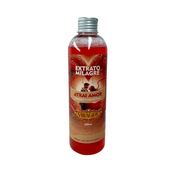 Banho Atrai Amor 250ml – Atração e Magnetismo | Milagre