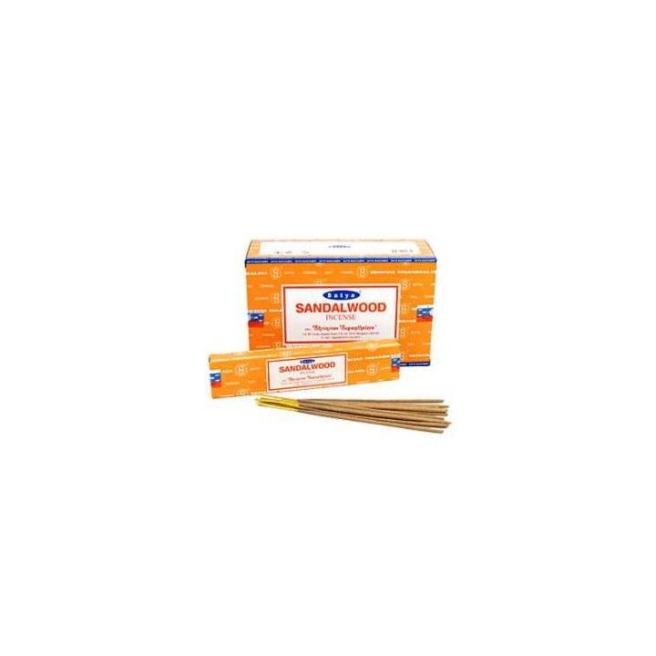 incenso sandalwood 15gr – caixa 12