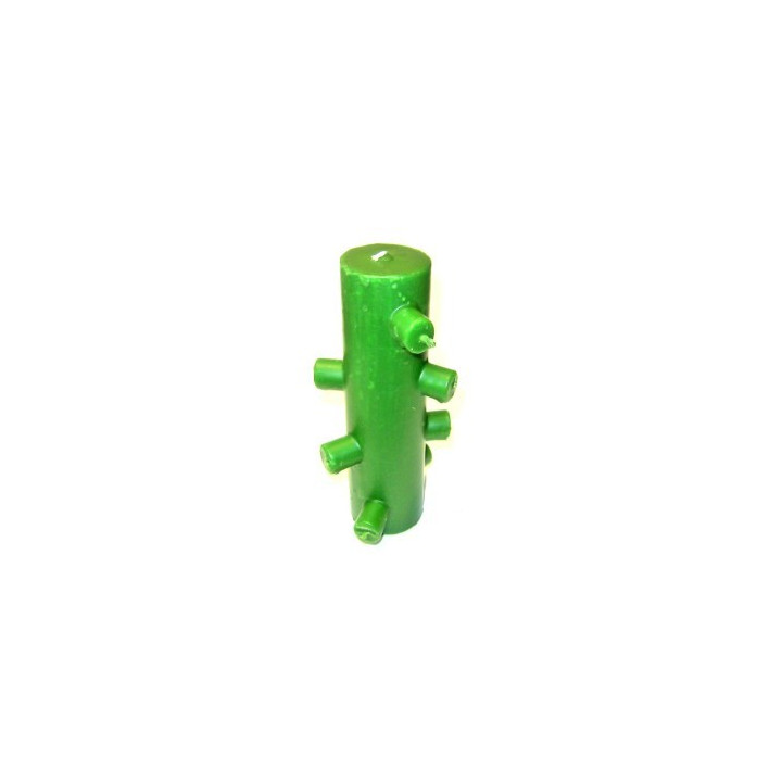 velón 9 mechas verde – problemas de dinero